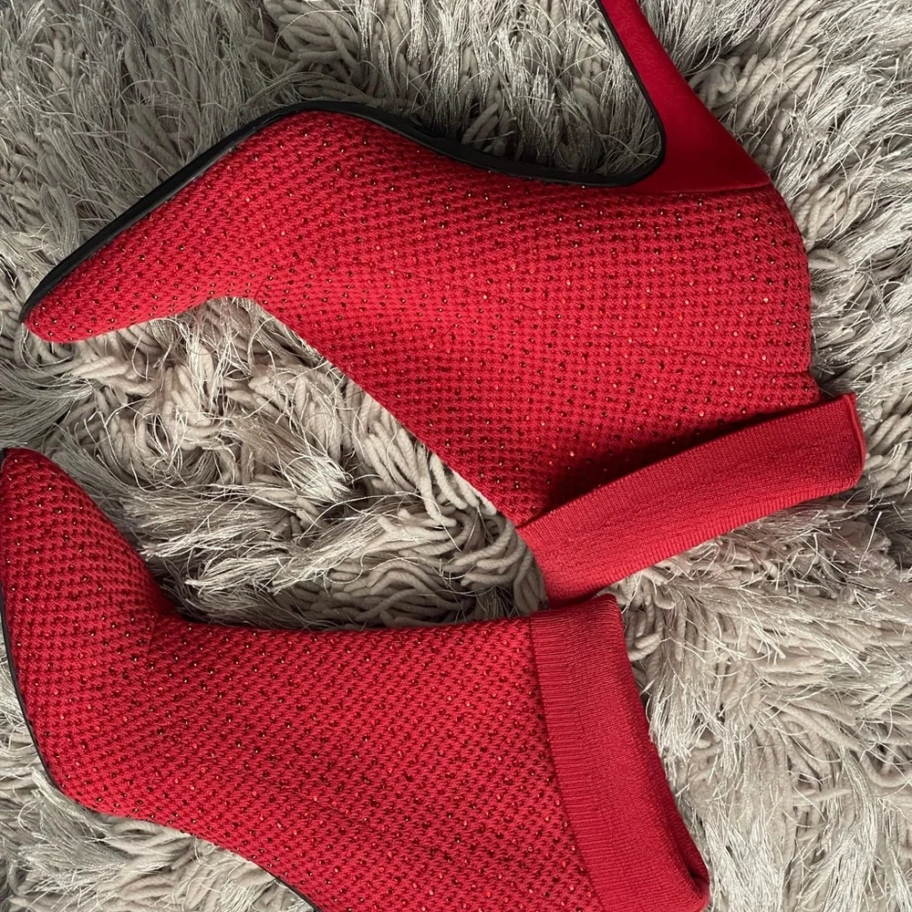 MIA boots  Elegant Red Women's - Picture 6 of 12